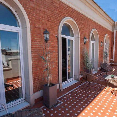 Apartament Atico En La Gran Via Con Terraza Madryt Zewnętrze zdjęcie