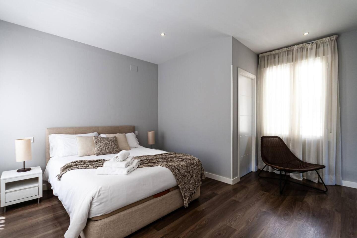 Apartament Atico En La Gran Via Con Terraza Madryt Zewnętrze zdjęcie